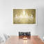 Dramatic Entrance Gold - peinture sur toile-27064375-72249997