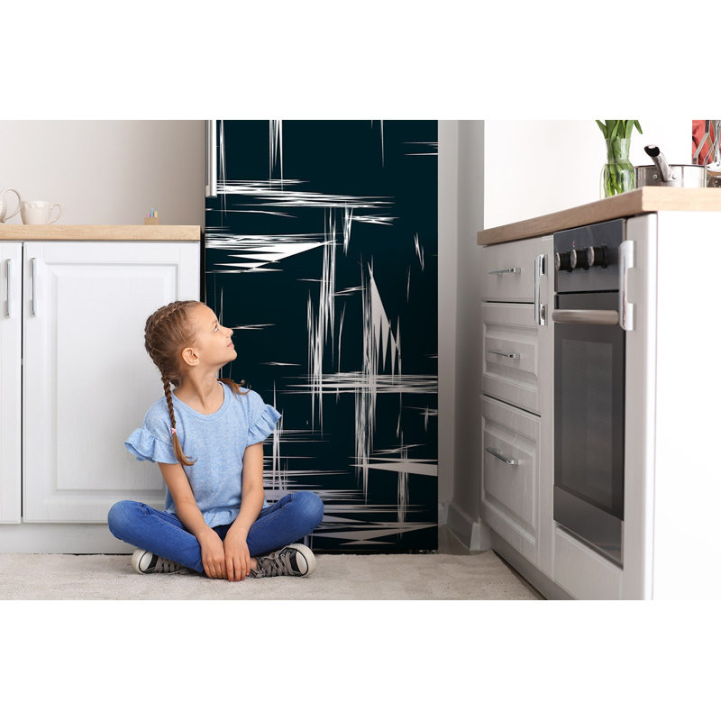 Abstract Door Decal