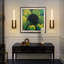 Minimalist Matted Black J-Hook Integrated LED Wall Sconce