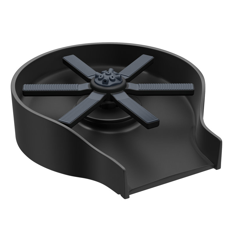 KRAUS Cleanmate Glass Rinser For Kitchen Sink In Spot-Free , Matte Black