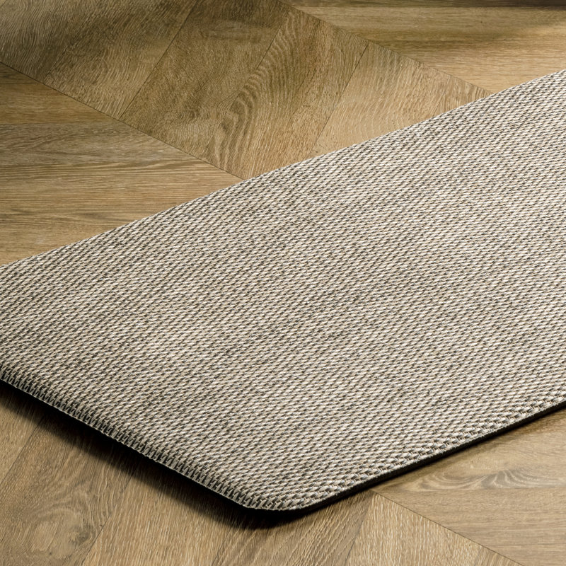 Tapis anti-fatigue Markleville, Rectangulaire 1 pi 8 po x 3 pi 6 po, Beige