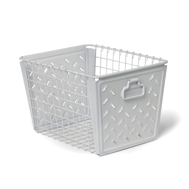 AllModern Juliana Decorative Basket, White