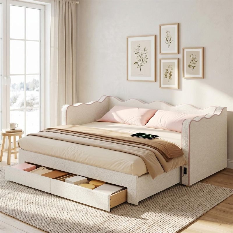 Daybed with Trundle Bed