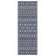 Pavillon de jardin en acier bleu 7 pi 10 po X 10 pi 3 po Tapis intérieur / extérieur-504545984