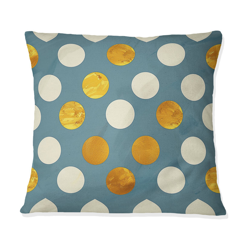 Coussin Glam Poka Dots I - Glam, H 16 po x l 16 po