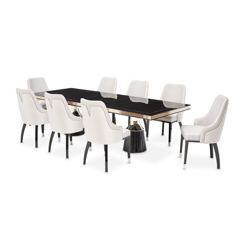 Carmela 9 - Piece Dining Set