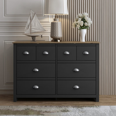 Bhure 6 Drawer 46.1'' W Double Dresser