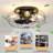Jerek 18.9"  Ceiling Fan with light