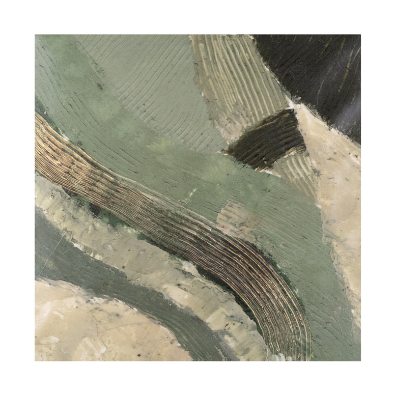 Art mural sur toile Wrought Studio ™ Melissa Wang Moss Prairie II, H 14 po x l 14 po