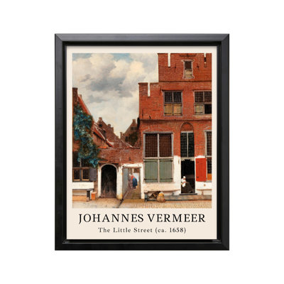 Johannes Vermeer - The Little Street No1
