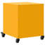 Preslei 36cm W Steel Bedside Table-1919897070-1928323633