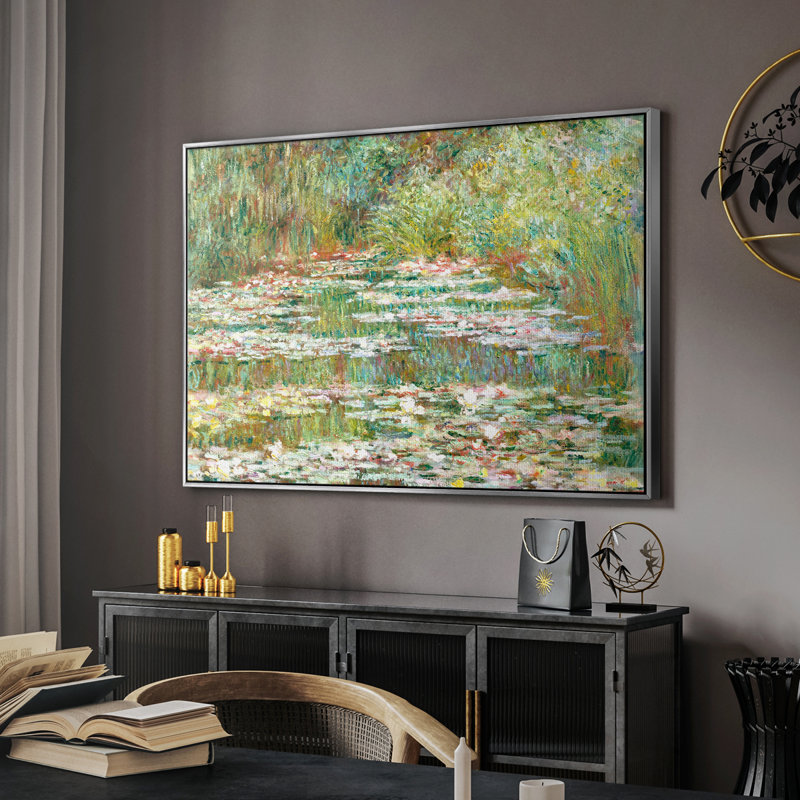 Paysage rétro - CCXLI, H 25 po x l 37 po x P 1,5 po, Toile tendue