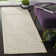 Tapis beige en laine touffeté à la main Block Rose