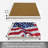 Waving Flag Single Tumbled Tile Coaster Create Your Own Collection