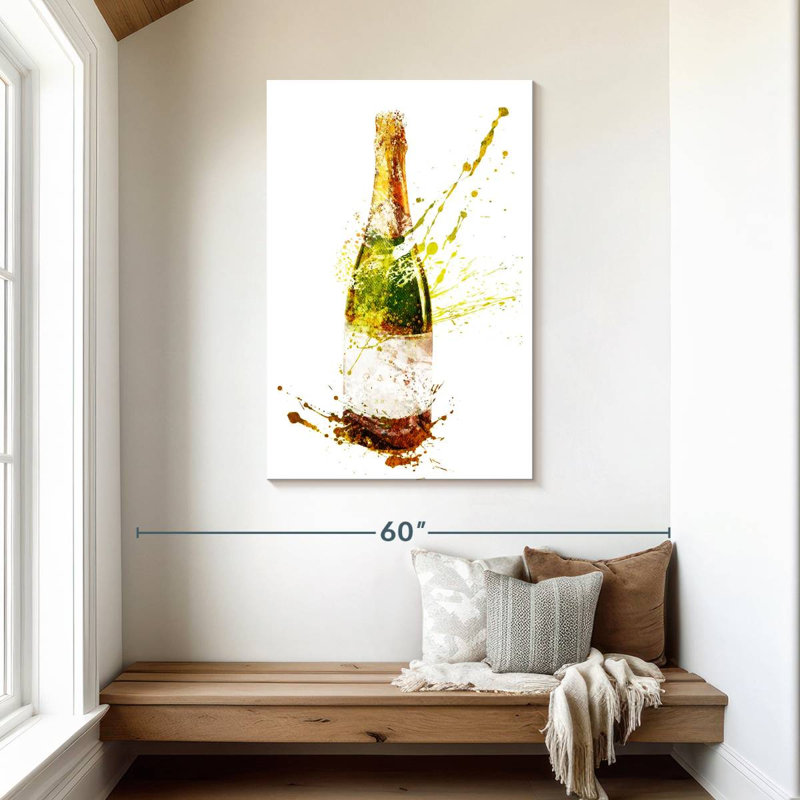 Yarlin Abstract Bottle, 45" H x 30" W