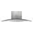 Streamline 30 In. T-6805-1-DL Maddaloni Ductless Island 350 CFM Range Hood In Brushed Stainless Steel With Mesh Filters, Touchpad Control, LED Lights
