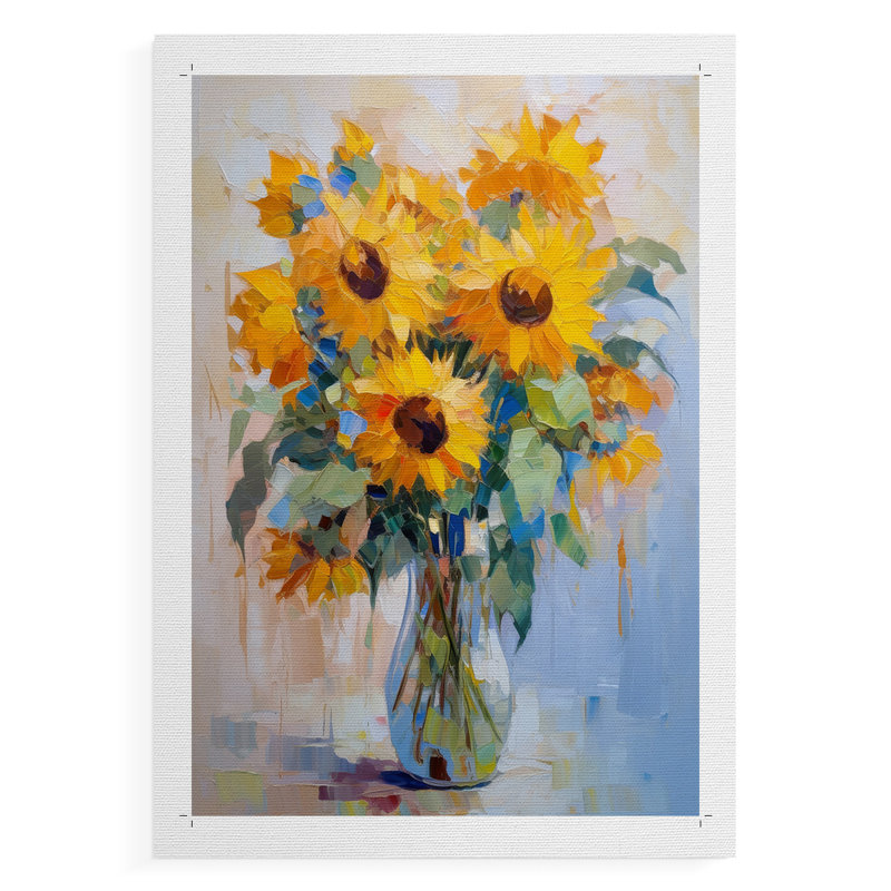 Série FLORAL CDLXIX - Impression sur toile seulement - NON CADRE