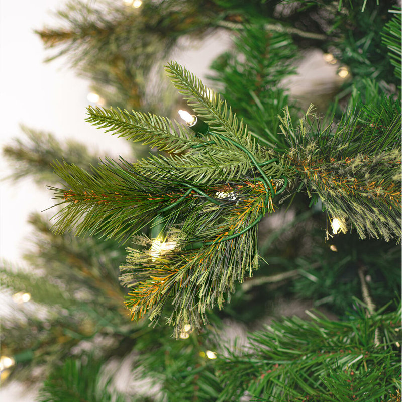 Cashmere 15' H Lighted Artificial Pine Christmas Tree
