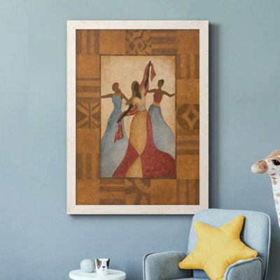 Célébration - Peinture sur toile encadrée