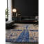Tapis gris soyeux et moelleux-100884096