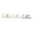 Aluminum Metal Hello Multi Colored Decorative Sign Set