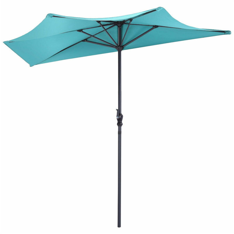 Parasol de marché 8 pi Salazar, Turquoise