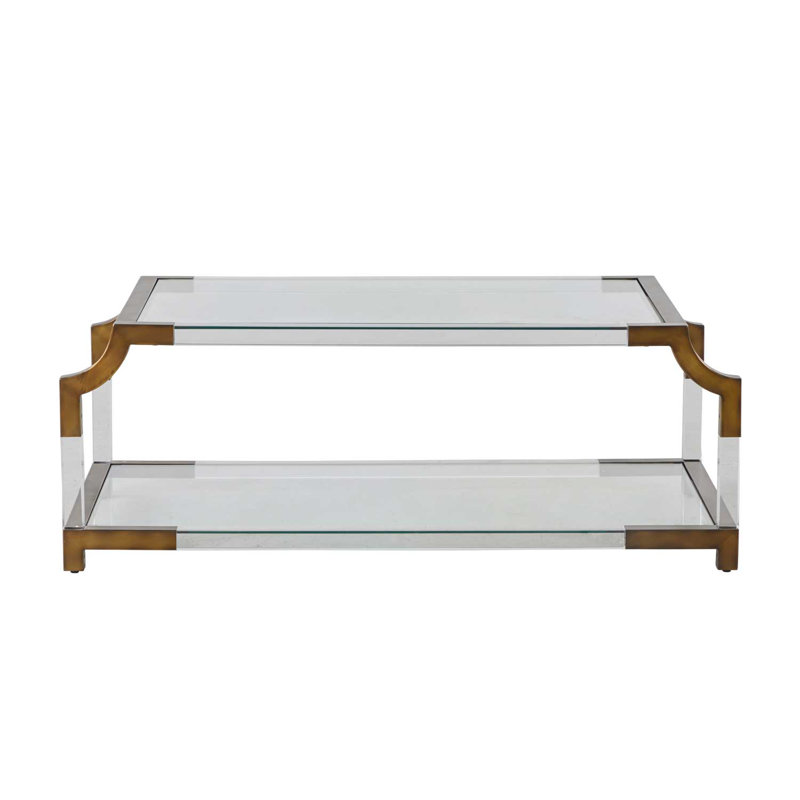 Table basse à 4 pieds avec rangement Kensley