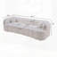 Canapé moderne compressé, canapé en velours côtelé 3 places Cloud, sans assemblage, capitonnage à bulles avec 2 coussins, siège profond et confortable-133698170