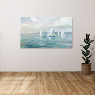 "Réglage de la voile" par Danhui Nai, reproduction sur toile