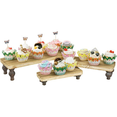 Bozanka Wood Cake Stand