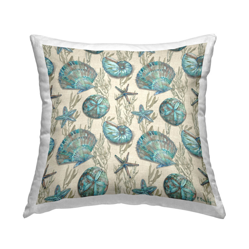 Polyester Throw Square Pillow Cover & Insert
