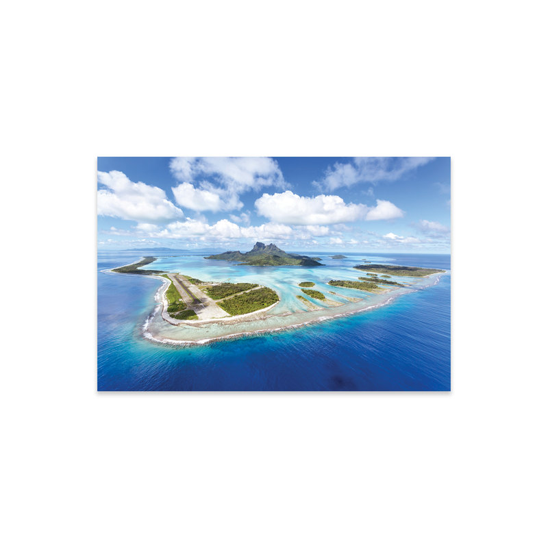 «Bora Bora Island II» par Matteo Colombo - peinture sans cadre