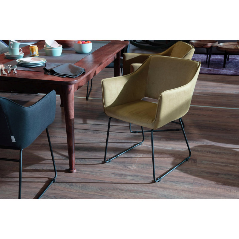 Eleta Solid Wood Dining Table, 76cm H x 180cm L x 90cm W