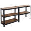 70cm W Metal Height -Adjustable Shelving Unit-51960760