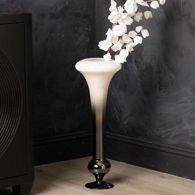 Modern Glass Vase for the Living Room, Elegant Decorative Vase