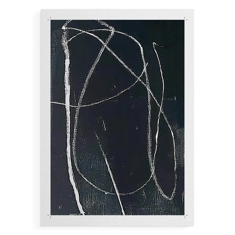 Série ABSTRACT DCXIX - Impression sur toile seulement - NON CADRE, H 18 po x l 12 po