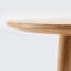 Moon Solid Wood Three Leg Coffee Table
