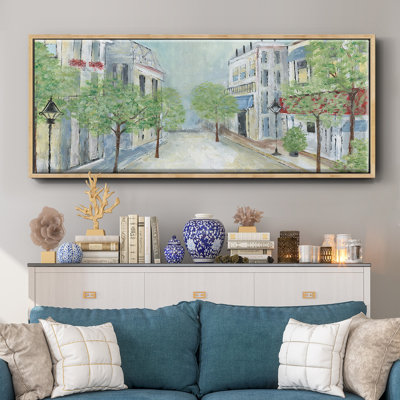 «Spring Spring Stroll», toile encadrée