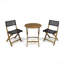 Hillside Bistro Set,2 Chairs+1 Table-1644031629