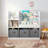 Aasha Isabelle & Max Solid Wood Toy Organizer