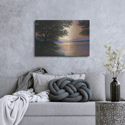  'Sunrise At Norris Lake' by Campbell Frost Metal Wall Art, 36" x 24"