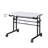 Techni Mobili Rolling Writing Desk With Height Adjustable Desktop And Moveable Shelf-179714960