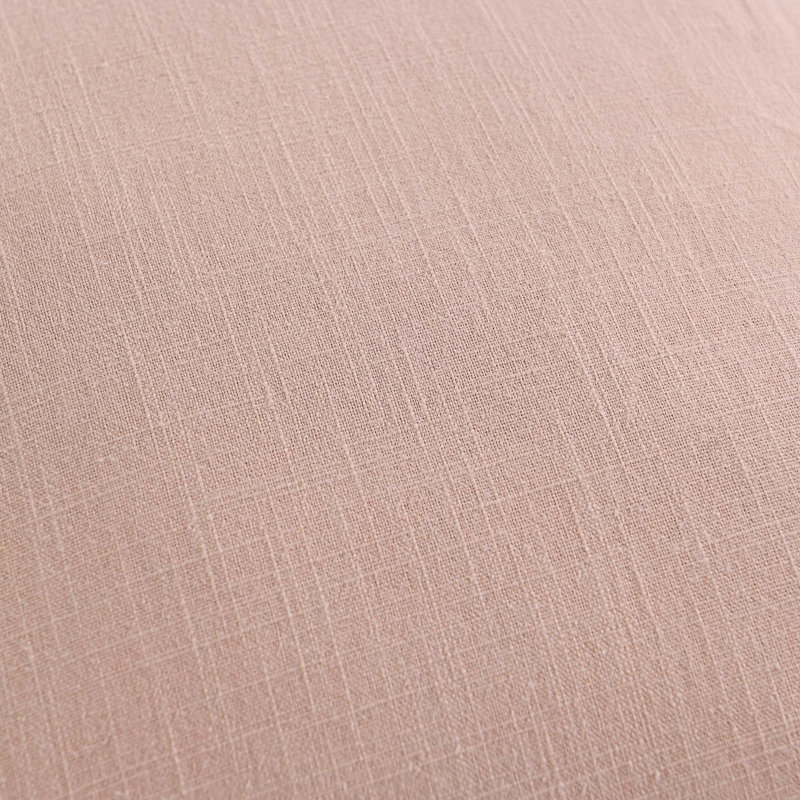 Housse de coussin Coho, Rose, Carré 16 po