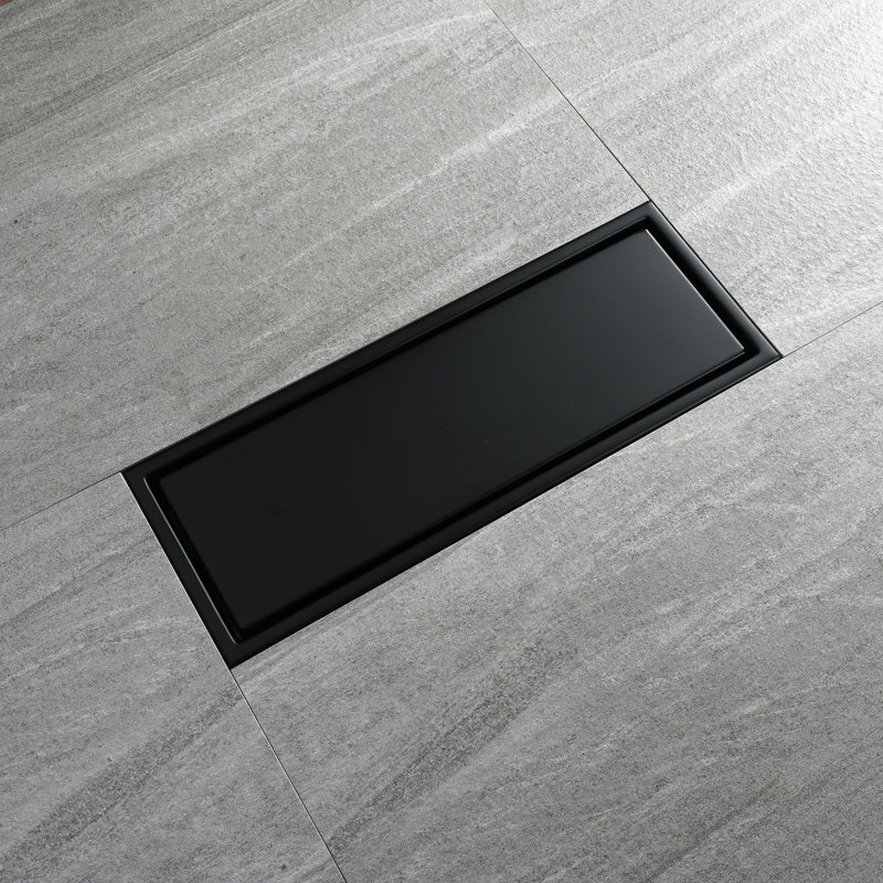 11.8'' W Linear Grid, Matte Black