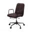 Chaise de bureau en cuir Mars