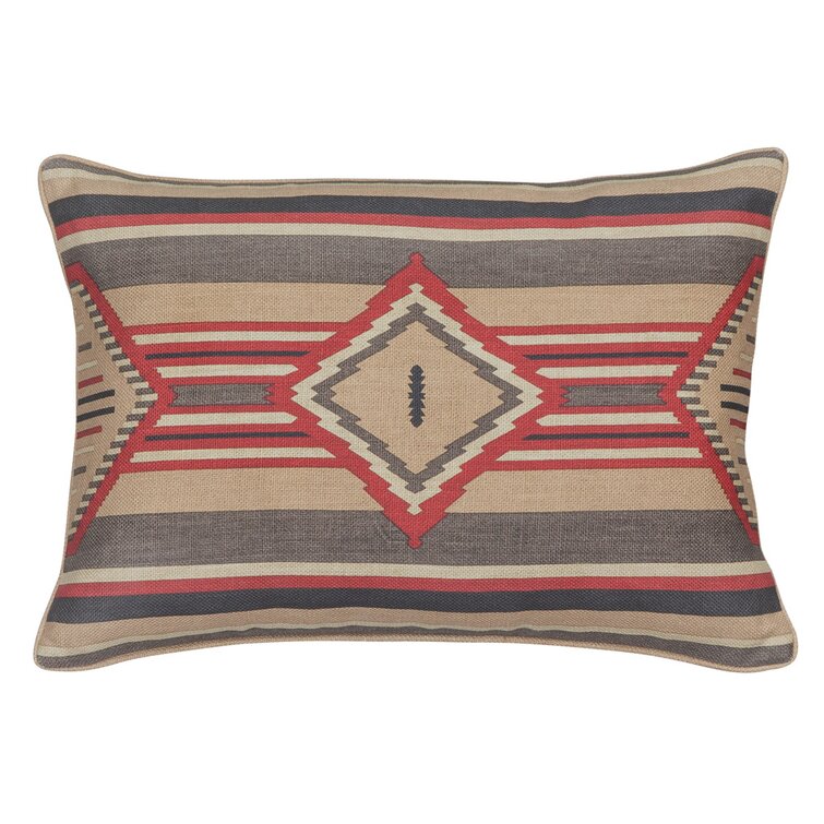 New Moon Rugs Mesa Linen Lumbar Throw Pillow | Perigold