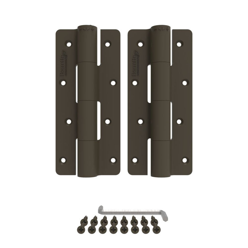 Heavy Duty Butterfly Hinge, Light Bronze