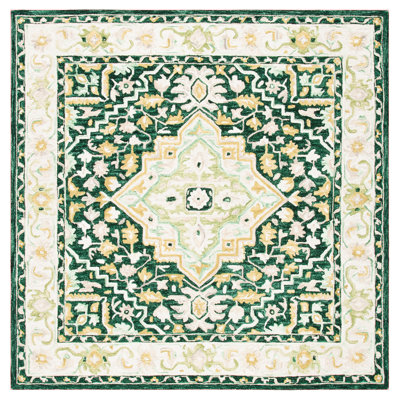 Hand Tufted Wool Southwestern Rug