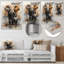 Éléphant «Elephant Gentle Giants Elephants II» - Décoration murale animaux en éléphant-800339352