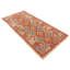 Runner 102 cm x 212 cm Geometric Wool Hand Woven Kilim